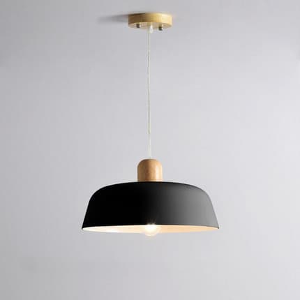 Lámpara Colgante Nordic de Madera para Cocina y Comedor