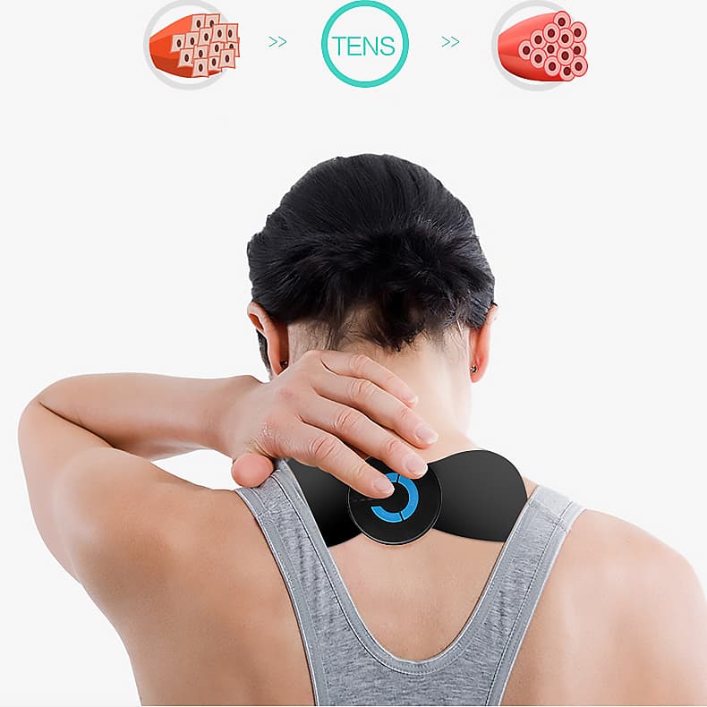 Masajeador Cervical Inteligente EMS con Pasta Térmica