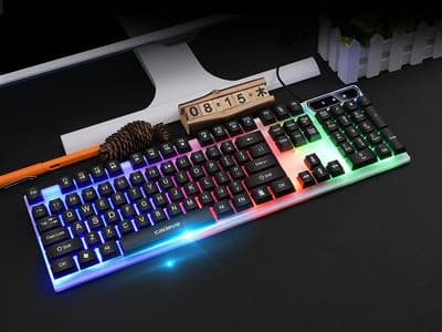 Teclado Gaming Retroiluminado Alámbrico USB