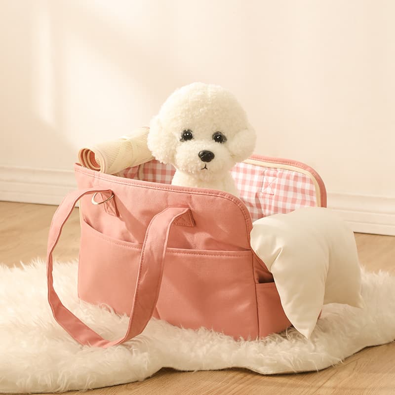 Bolsa de Transporte para Mascotas de Algodón Puro