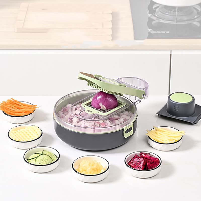 Cortador y Rallador Multifuncional de Verduras