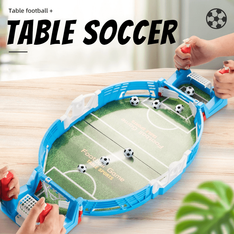 Juego de Futbolín de Mesa Portátil Educativo para Niños