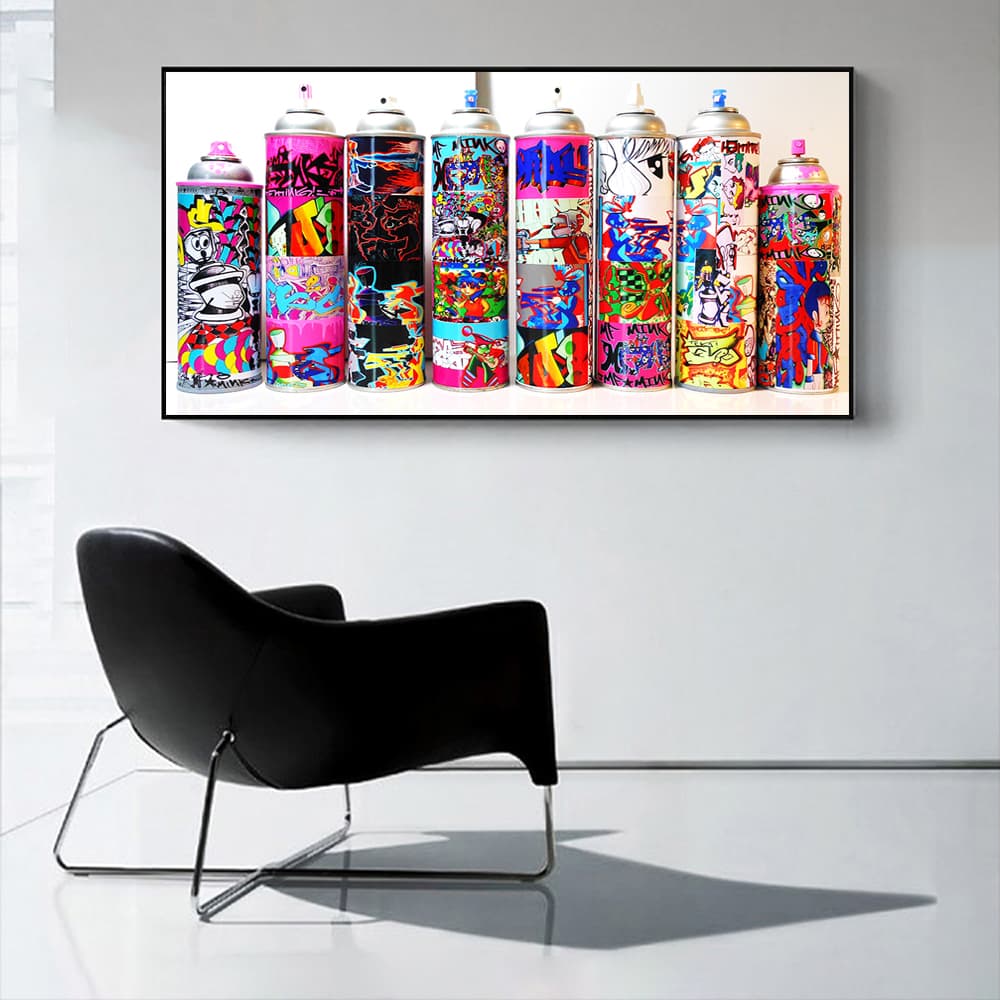 Cuadros de Lona - Arte Urbano para Pared