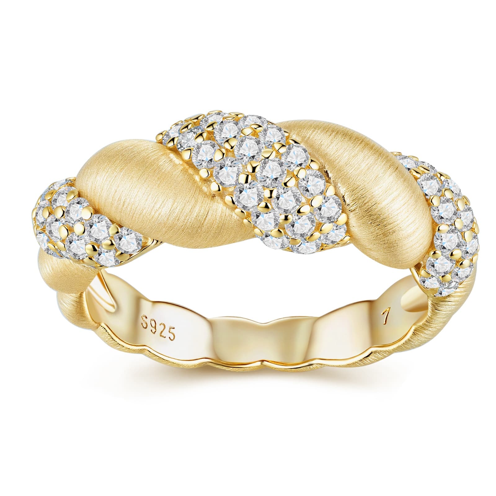 Conjunto de Joyería 1Tengman Moissanita y Plata de Ley
