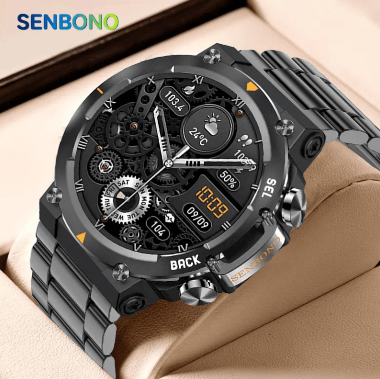 MAX18 Reloj Inteligente AMOLED 1.43" con Llamadas Bluetooth