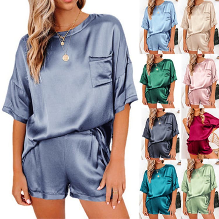 Pijama de Manga Corta para Mujer