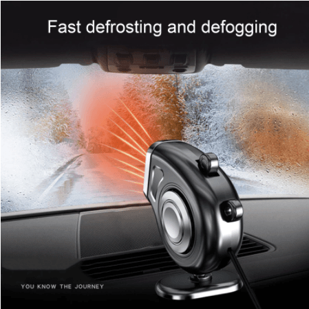 Ventilador Calefactor Dual para Parabrisas de Coche