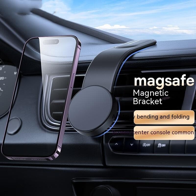 Soporte Magnético para Móvil con Cargador Inalámbrico 15W