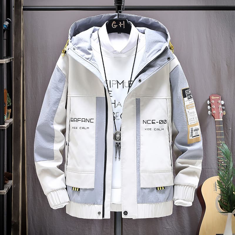Chaqueta de plumas hombre casual cómoda
