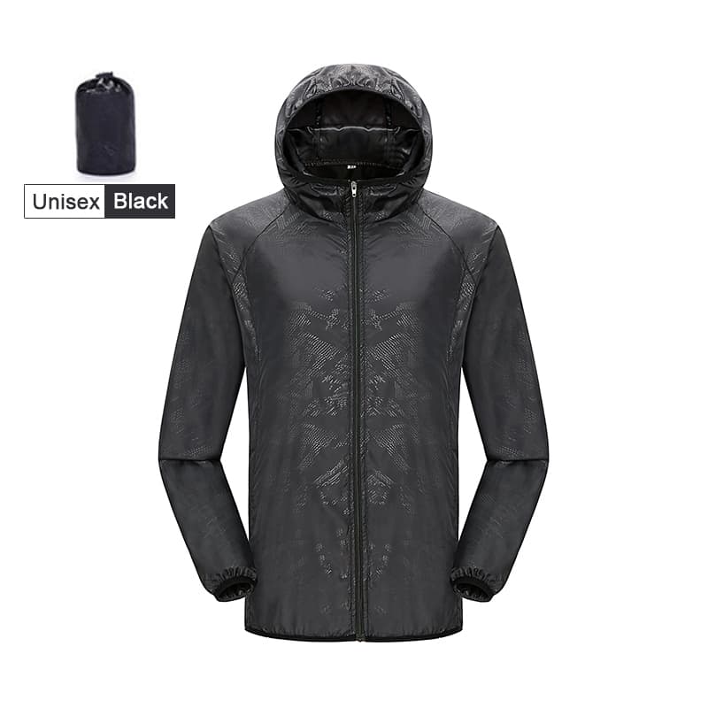 Chaqueta Cortavientos Unisex con Protección UV