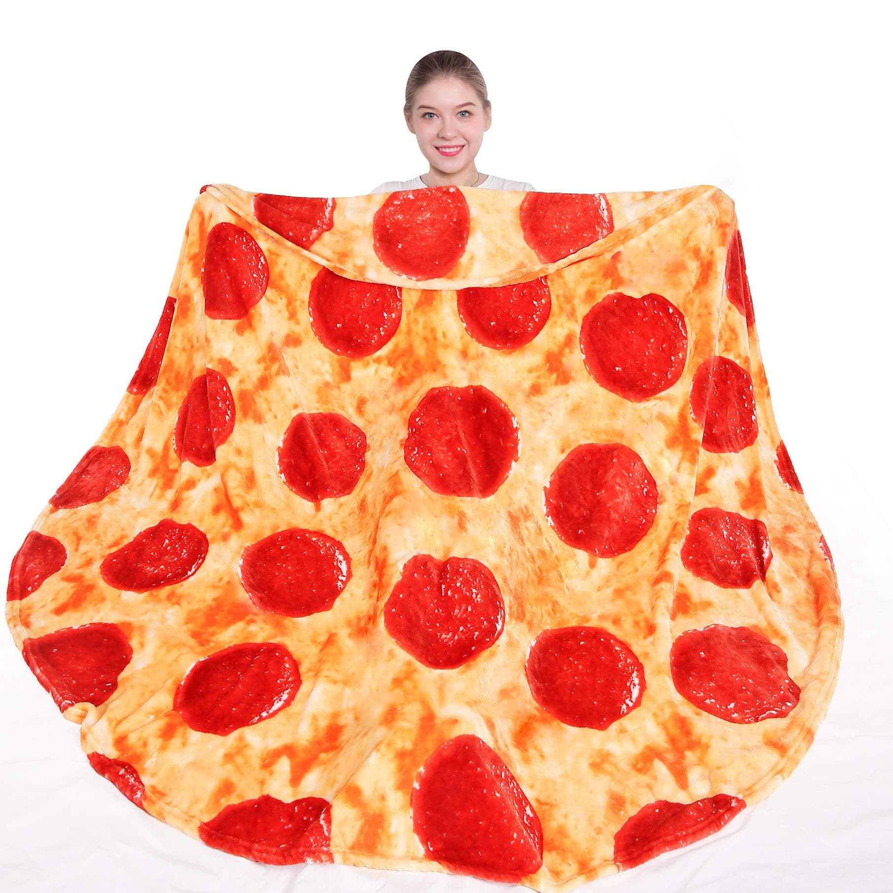 Manta Redonda Pizza Taco Franela