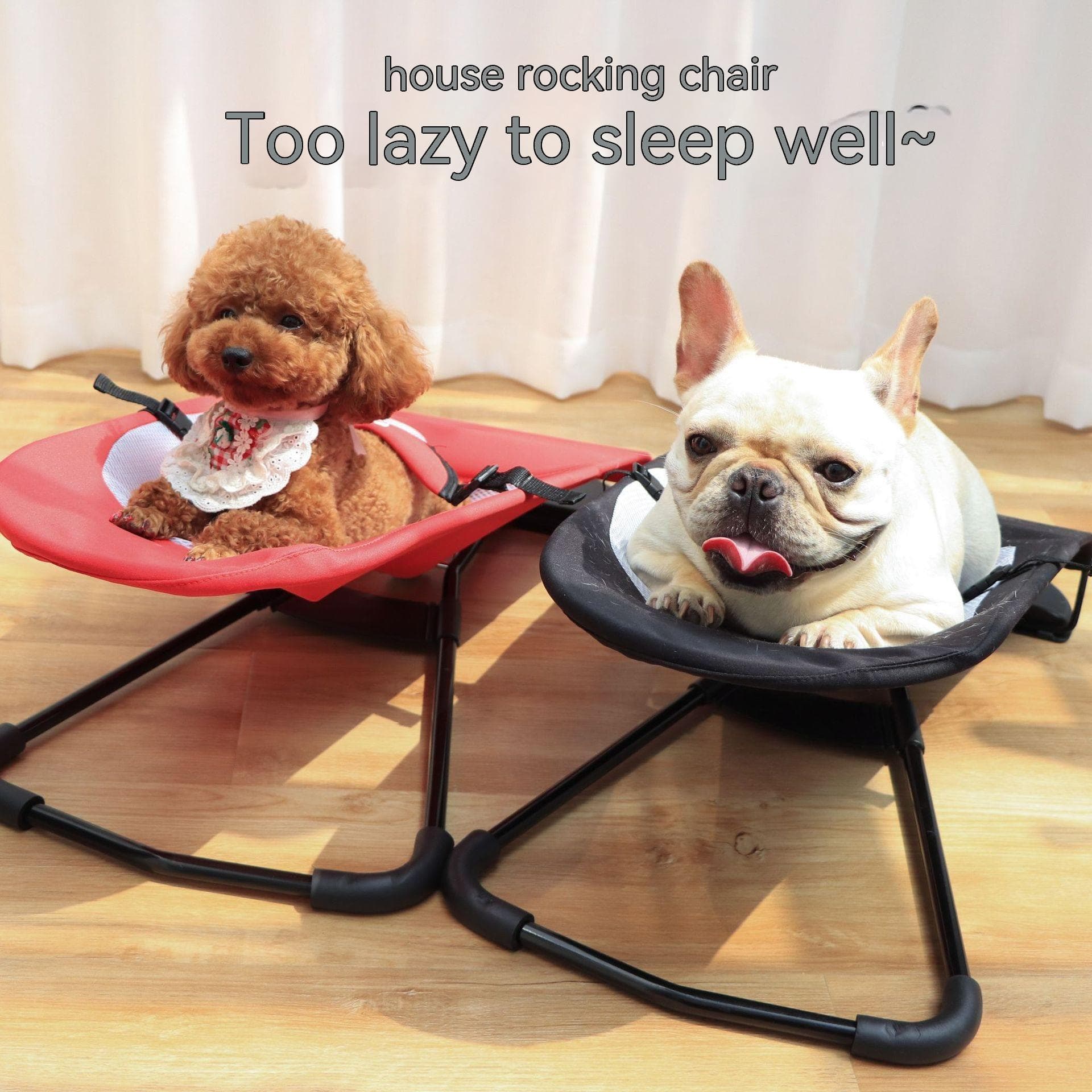Silla Mecedora Portátil para Perros