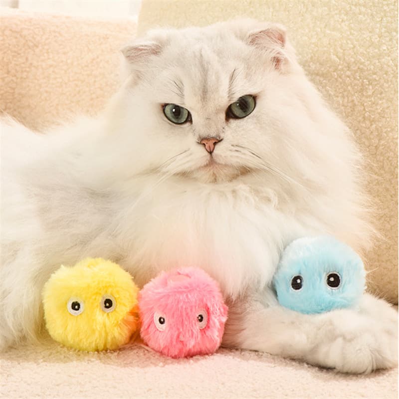 Bola de Juego para Gatos con Luz y Sonido