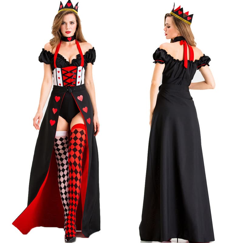 Disfraz Reina de Corazones - Uniforme de Fiesta