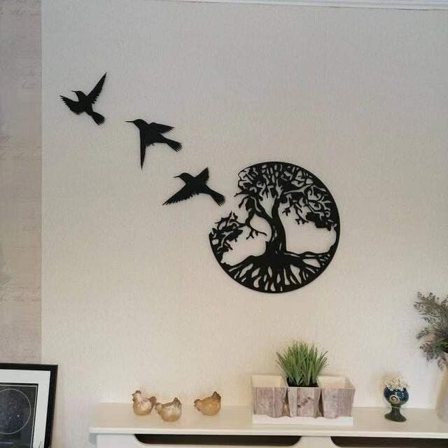Decoración de Pared de Hierro Forjado