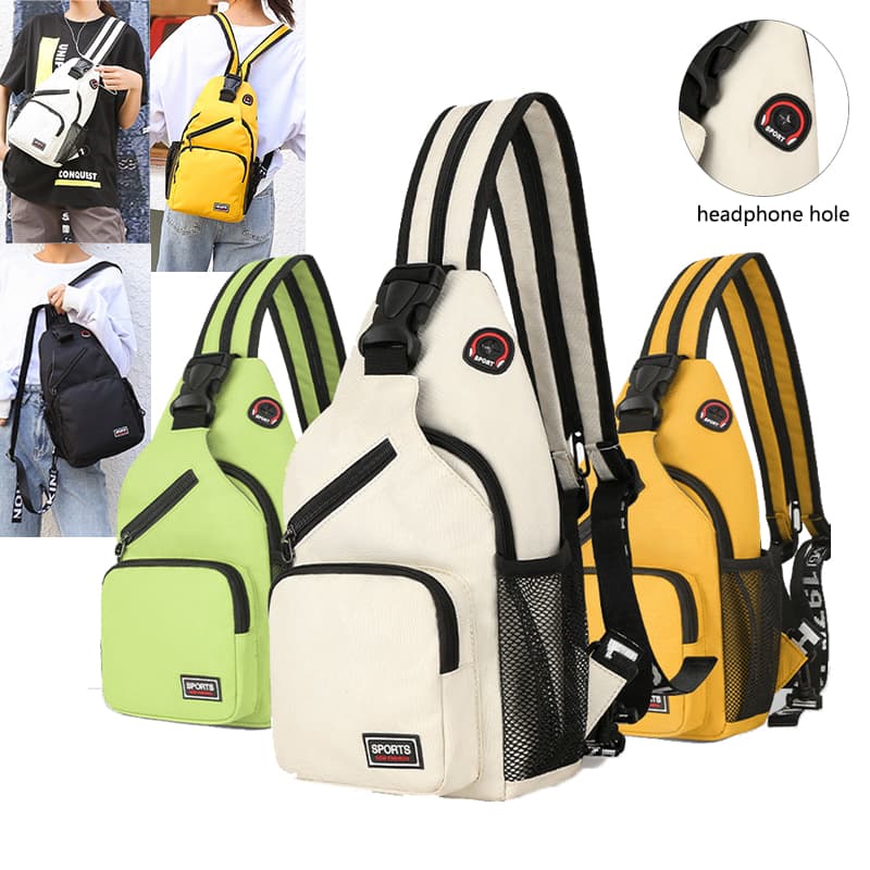 Mochila Bandolera Deportiva Multifuncional para Mujer