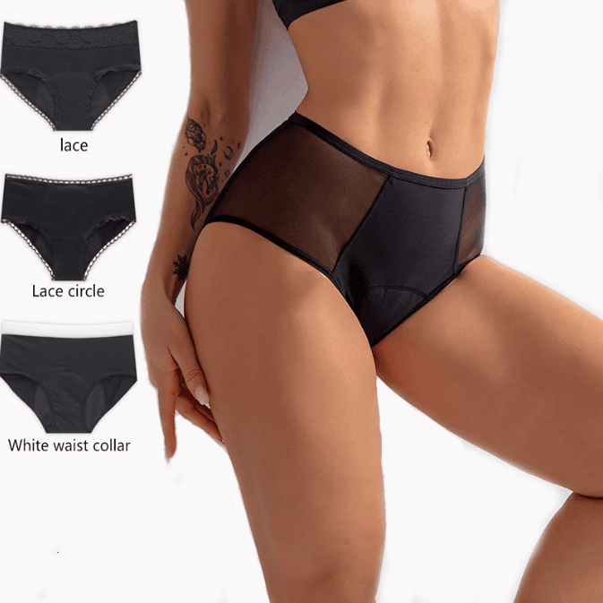 Bragas Menstruales de Algodón Talla Grande