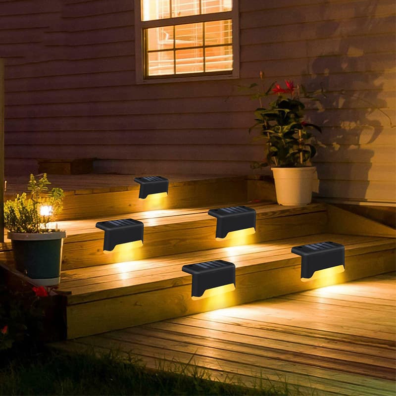 Foco Solar LED para Escaleras de Exterior