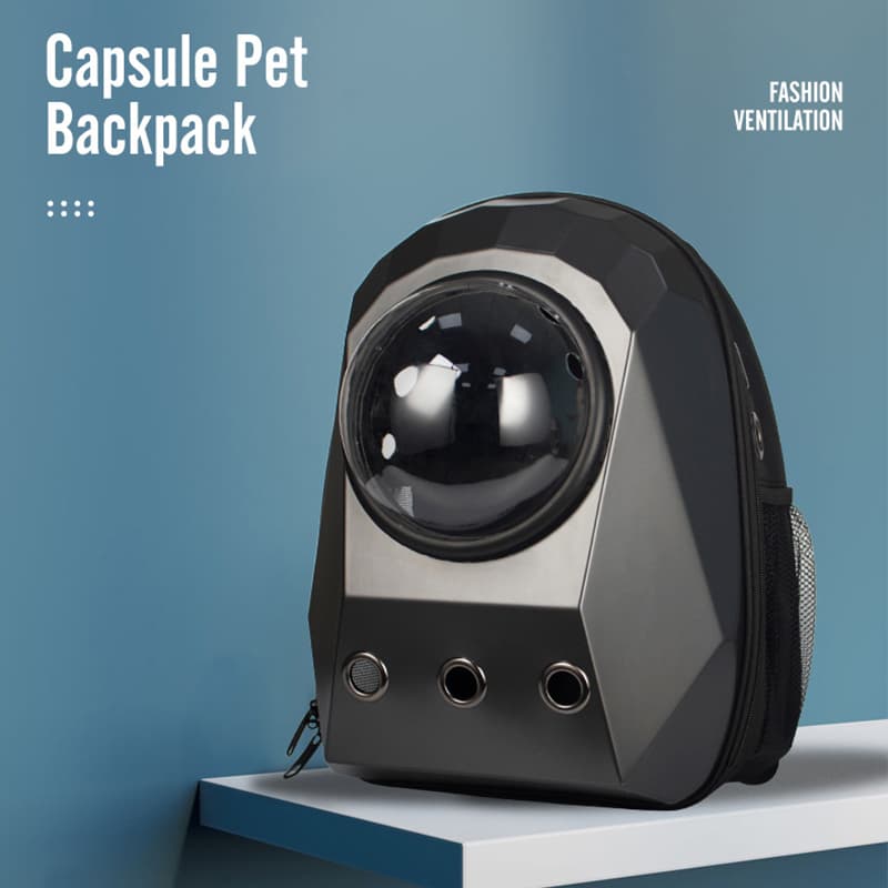 Mochila Transportadora para Mascotas Cápsula Espacial