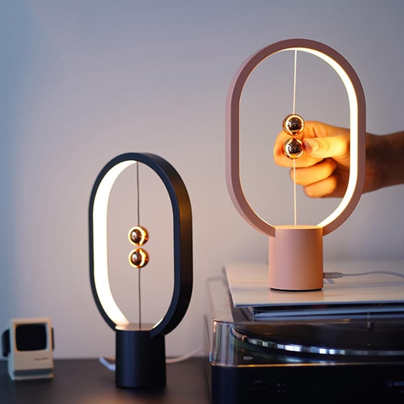 Lámpara LED Magnética Inteligente USB para Mesita de Noche