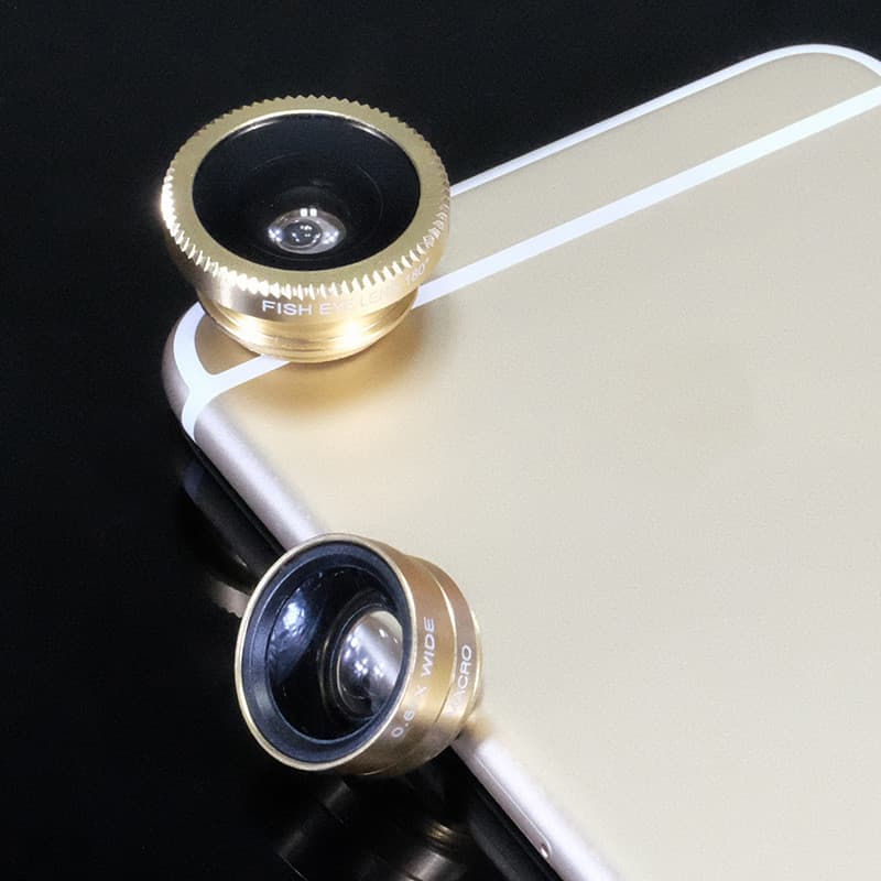 Lente Gran Angular Fisheye 0.67X para Smartphone