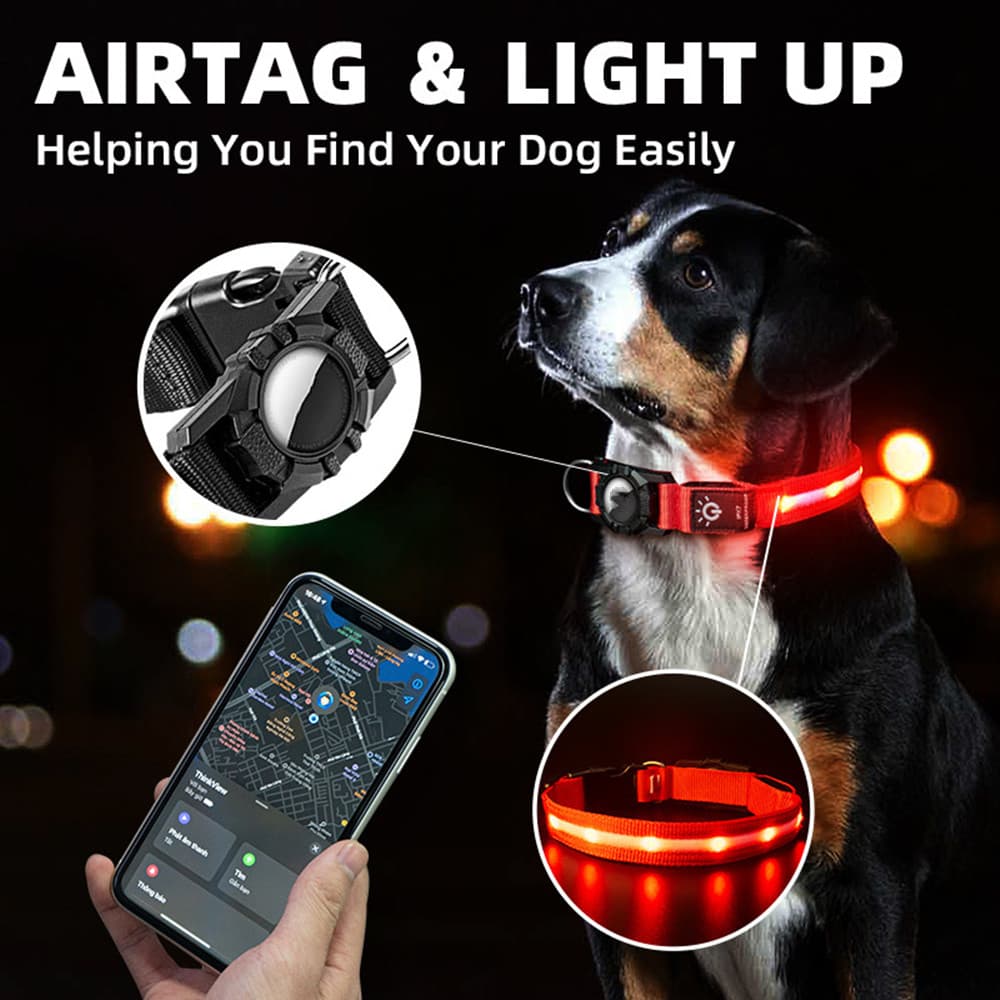 Collar Localizador Impermeable para Mascotas