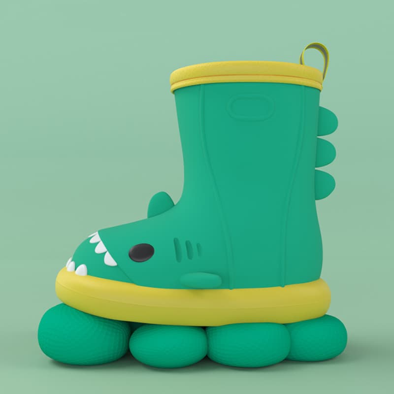 Botas de lluvia infantiles Shark
