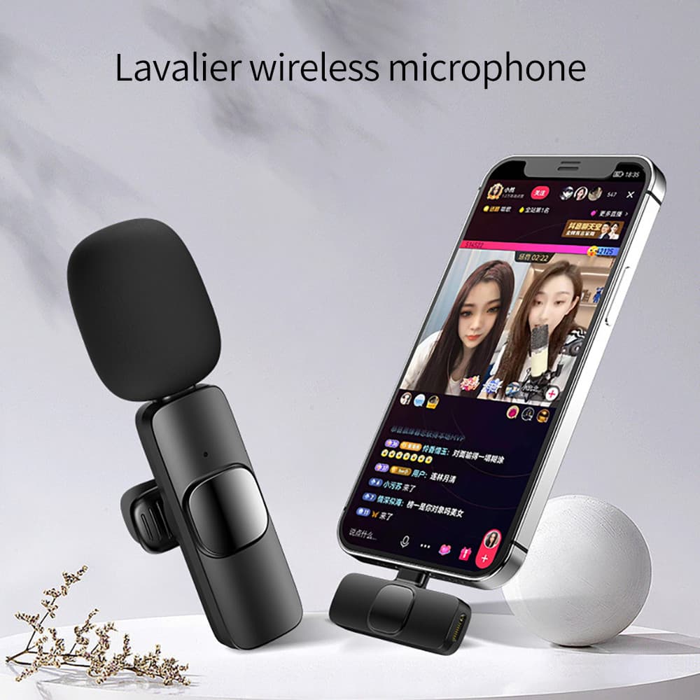 Micrófono Inalámbrico Solapa para Smartphone