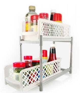 Estantería de Almacenamiento para Baño y Cocina