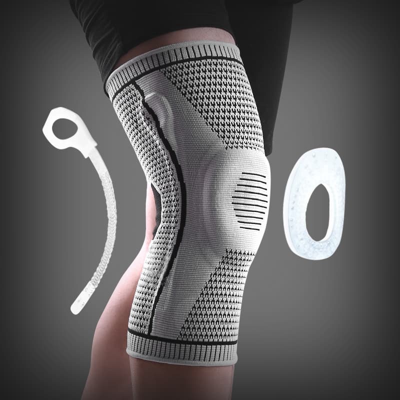 Rodilleras Deportivas con Protector de Rótula de Silicona