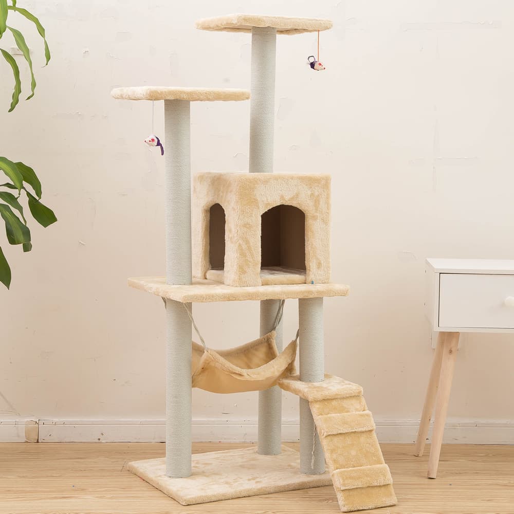 Torre de Juego y Descanso para Gatos