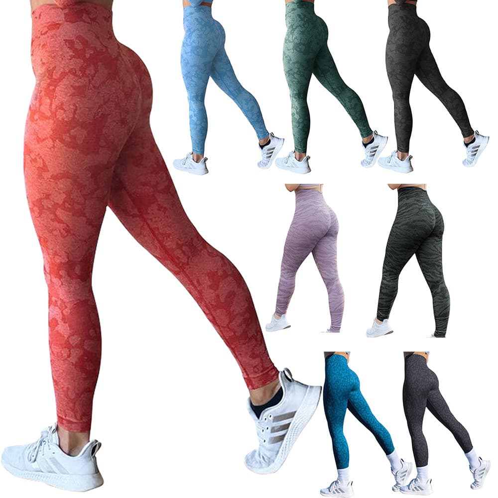 Leggings Push Up Mujer Cintura Alta Fitness
