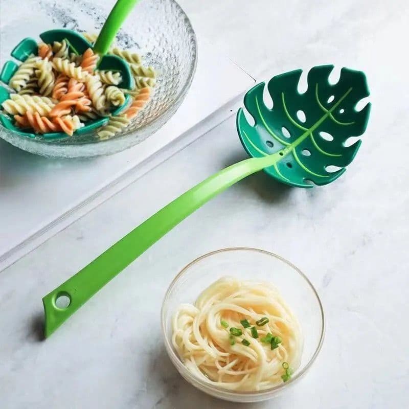 Cuchara Colador Nylon para Pasta y Espaguetis