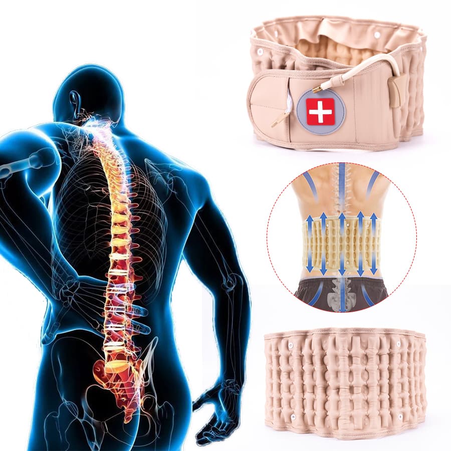 Cinturón Lumbar de Descompresión para Alivio del Dolor de Espalda