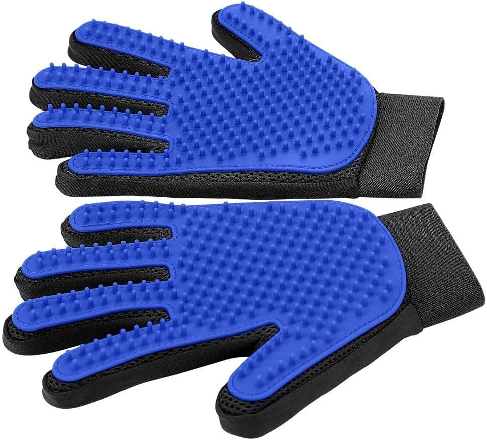 Guantes de Aseo para Mascotas - Cepillo Suave Gatos y Perros