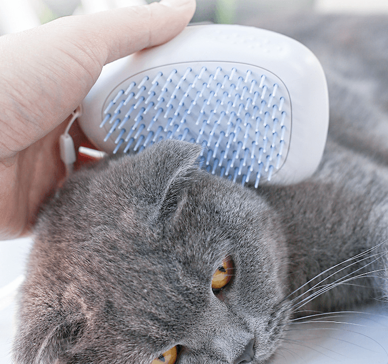 Cepillo Quitapelos para Gatos Blanco