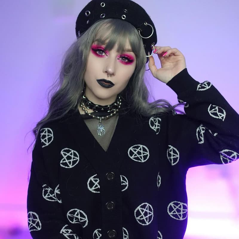 Cardigan Han Fan - Abrigo de punto elegante