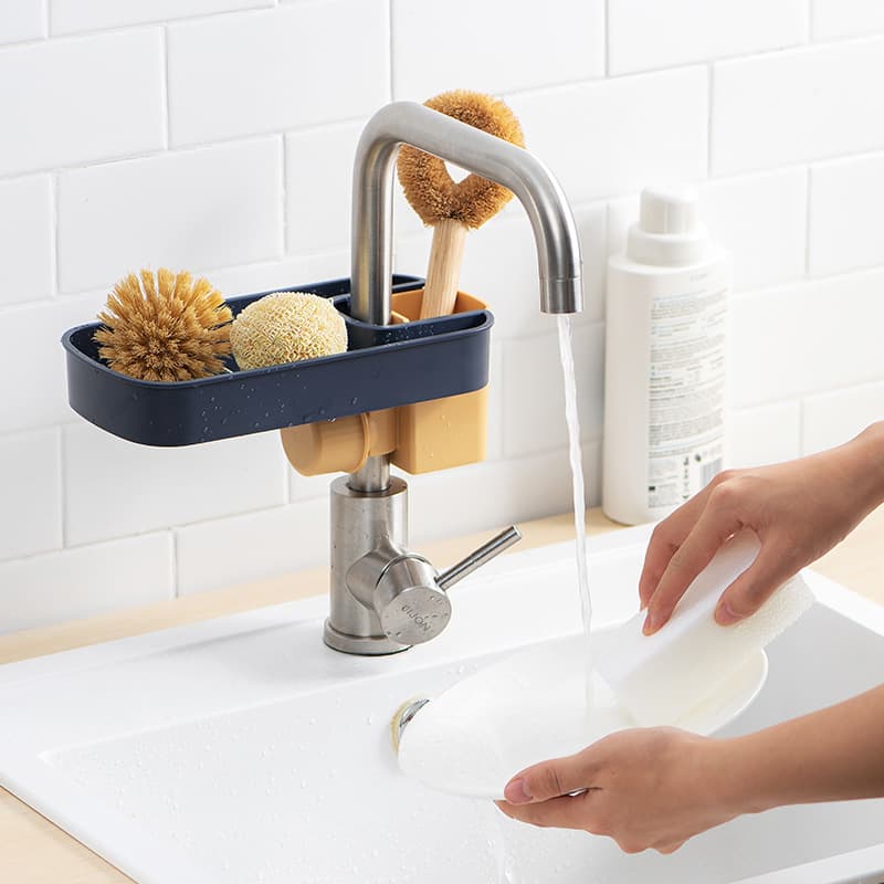 Organizador Ajustable para Fregadero de Cocina y Baño