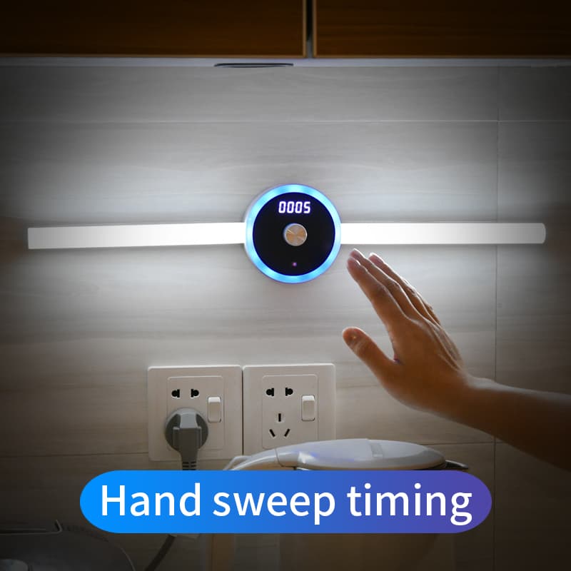 Luz LED Inteligente para Armario con Sensor de Movimiento y Reloj