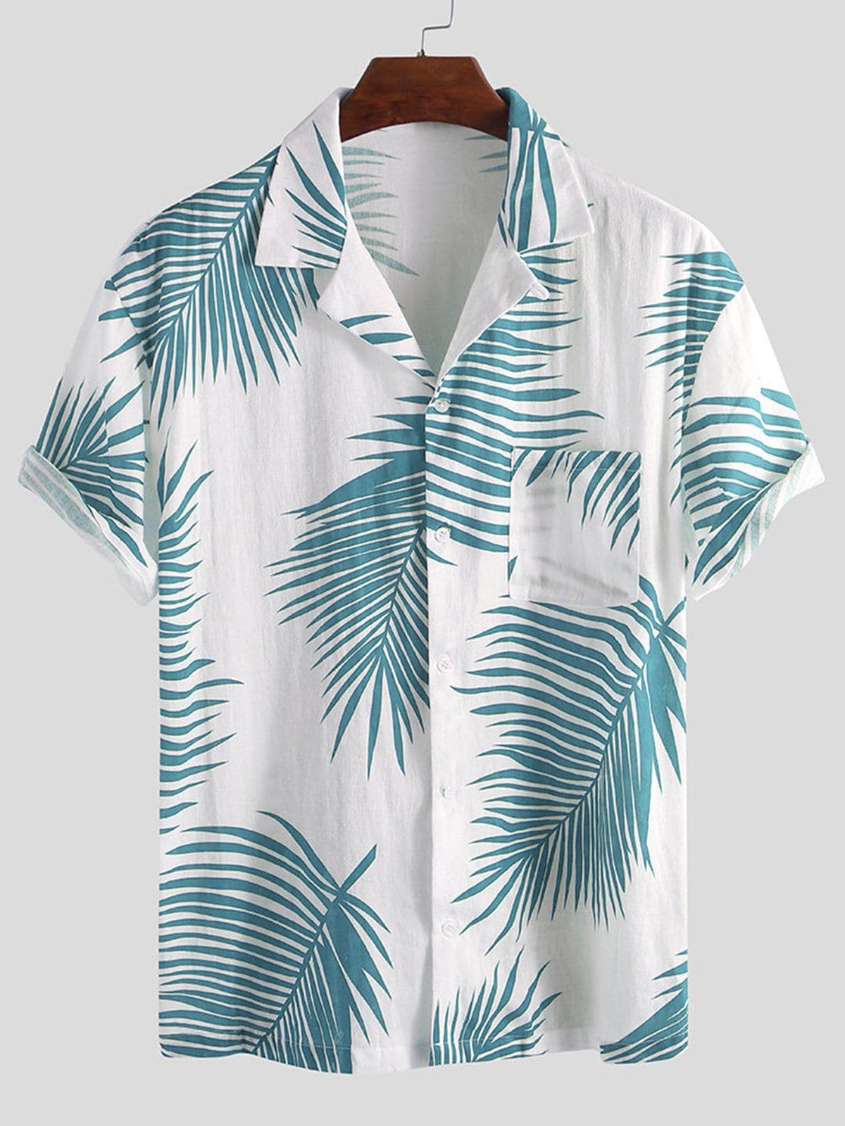 Camiseta Hawaiana Casual para Hombre