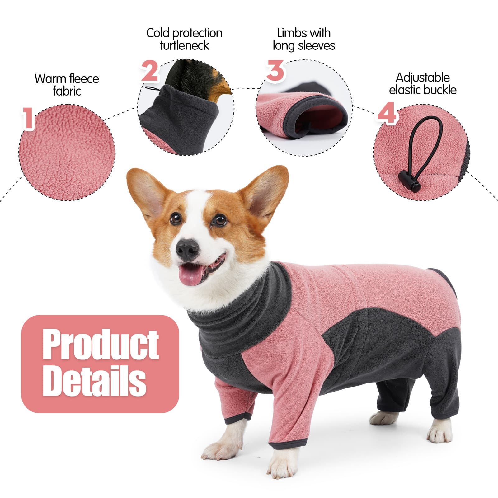 Ropa de abrigo para perros invierno