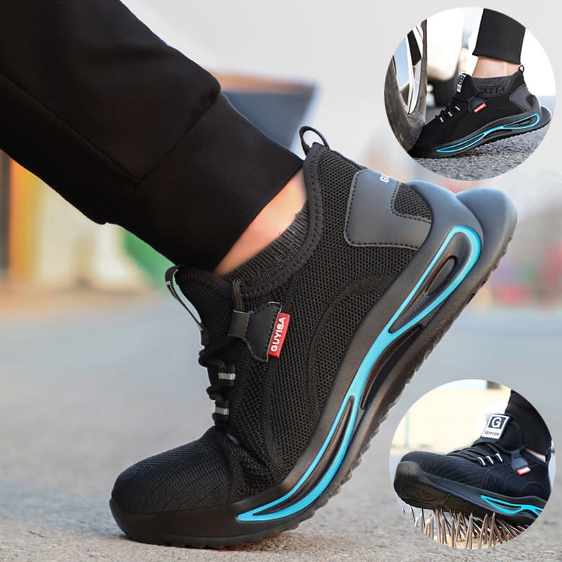Zapatillas de Seguridad con Puntera de Acero para Hombre