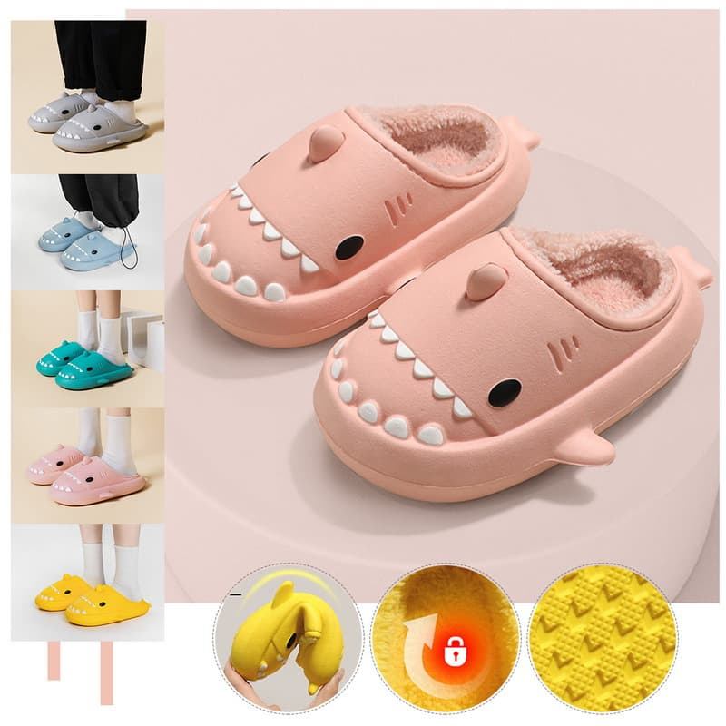 Zapatillas Casa Tiburón EVA Invierno Impermeables