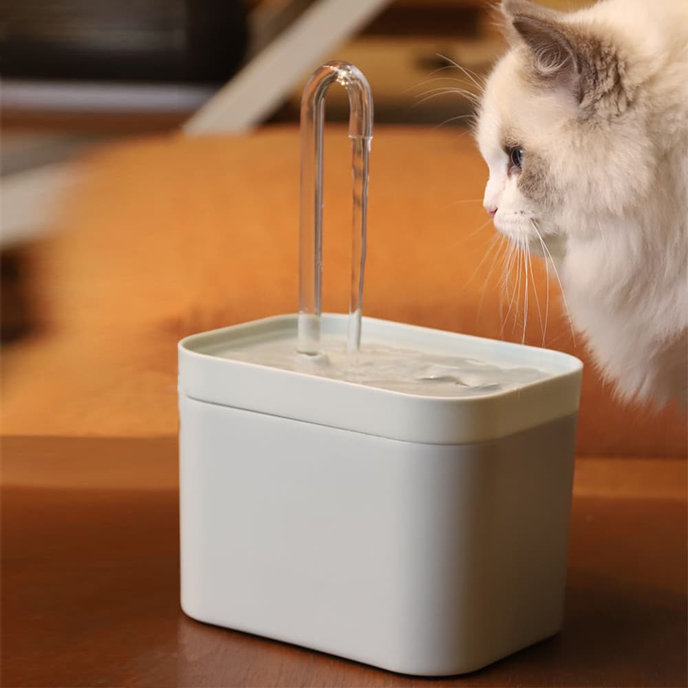 Fuente de Agua Automática para Gatos 1.5L USB