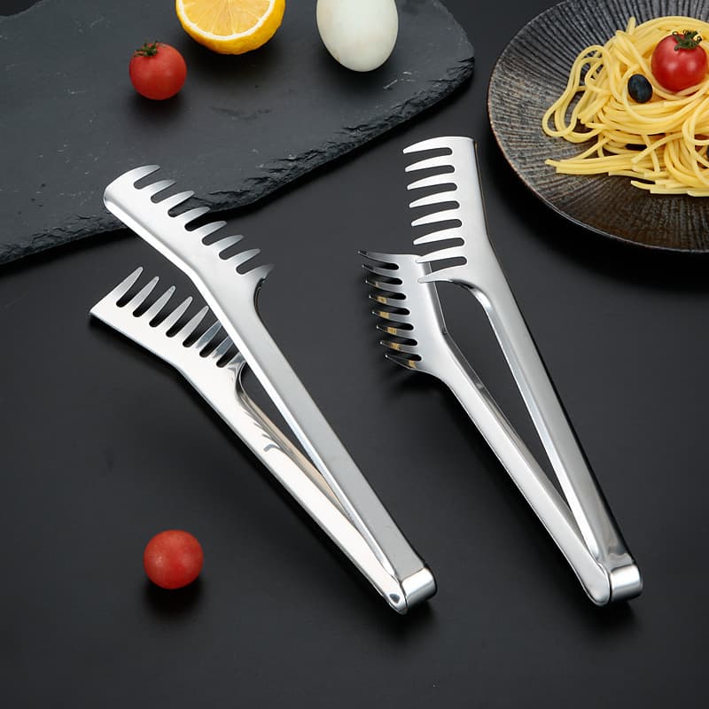 Tenazas de Cocina en Acero Inoxidable