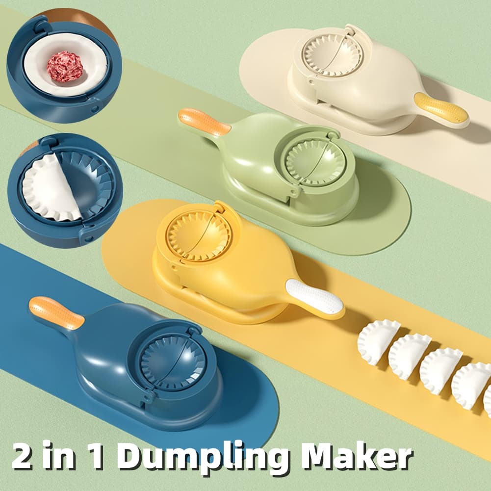 Máquina Manual para Hacer Dumplings 2 en 1