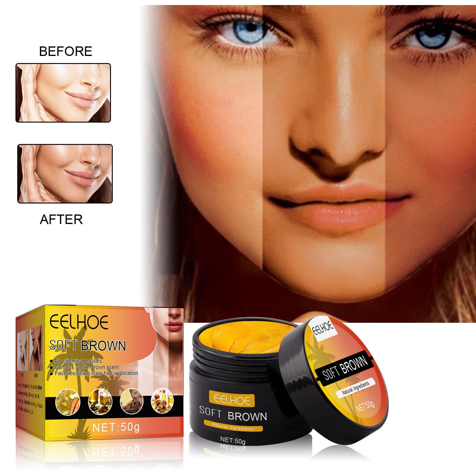 Autobronceador Corporal Hidratante con Trigo