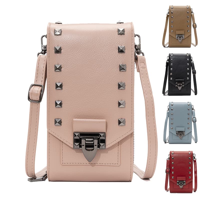 Bolso Rivet Crossbody Hombro para Mujer