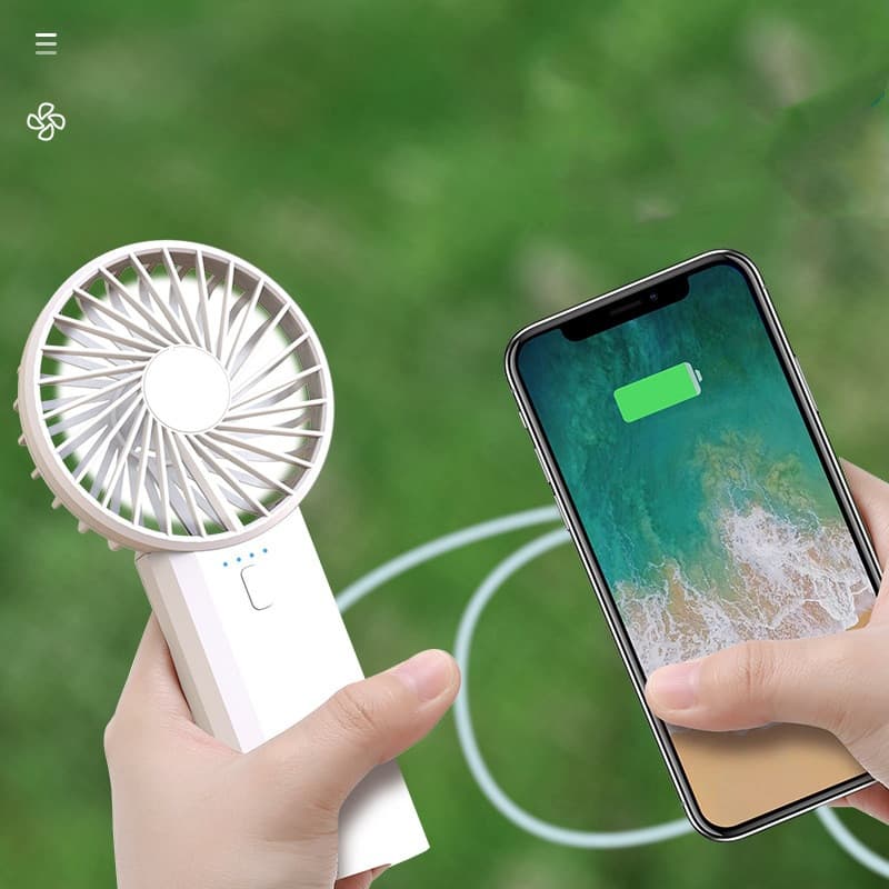 Ventilador Portátil Multifunción USB Recargable