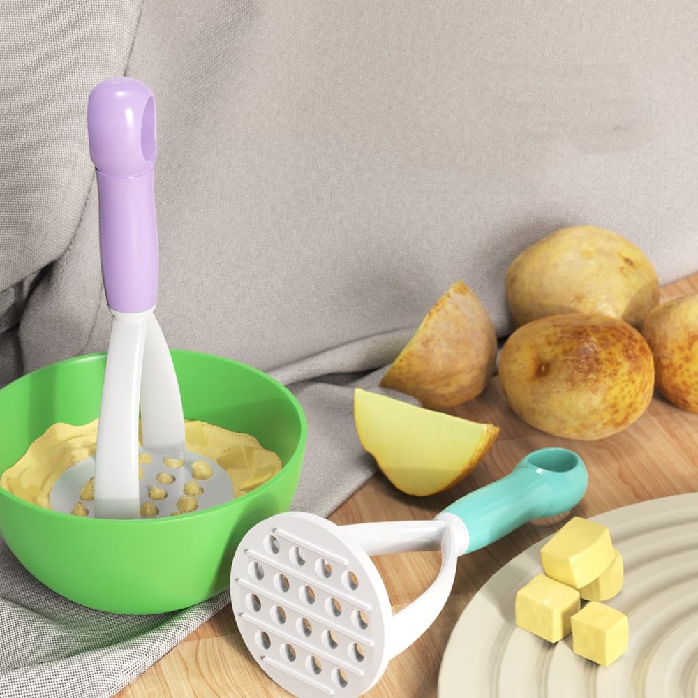 Aplastador Manual de Patatas de Plástico